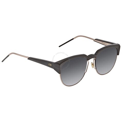 dior grey shaded browline ladies sunglasses diorspectral 01m/r0|Dior Grey Shaded Browline Ladies Sunglasses DIORSPECTRAL .